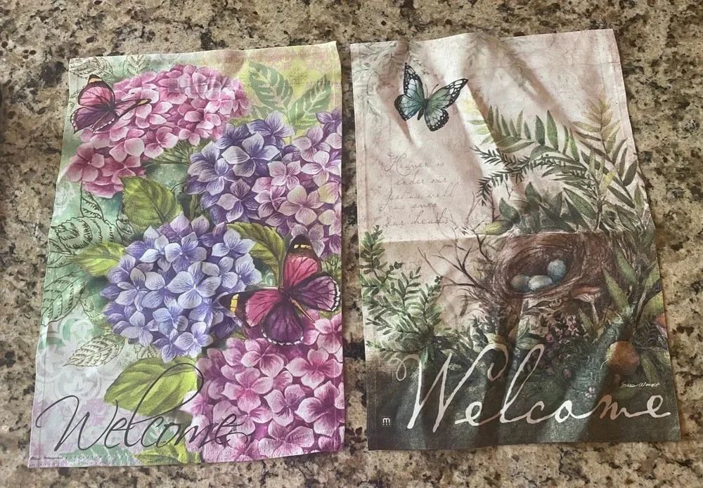Garden Flag x2